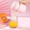 Handmatige Juicer Roze Met Voor Vers Fruit Sap 8