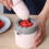 Handmatige Juicer Roze Met Voor Vers Fruit Sap 4