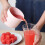 Handmatige Juicer Roze Met Voor Vers Fruit Sap 7