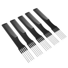 5-teiliges Stahl-Nadelgabel- -Set für Friseure