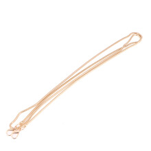 Golden Handtas Ketting Staal Riem Met Verwijderbare Haken