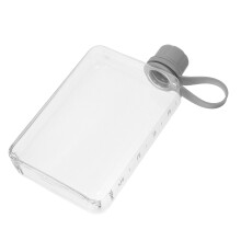 flache 500 ml wiederverwendbare kunststoff trinkflasche sport camping