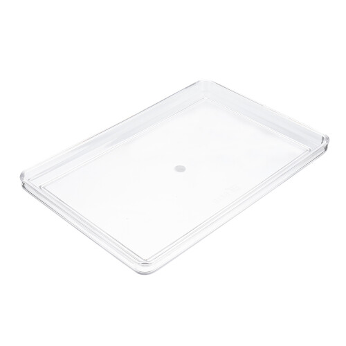 1 Lebensmittelplatte Vielseitiges Tablett (Transparent)