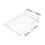 1 Lebensmittelplatte Vielseitiges Tablett (Transparent) 2