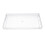 1 Lebensmittelplatte Vielseitiges Tablett (Transparent) 5