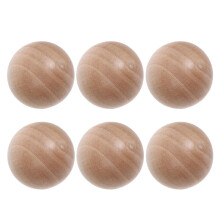 6Stk Holzkugel Stopper 30Mm Für Flasche Glasbehälter