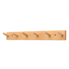Holz Wandhalterung Mit 6 Haken Für Hüte Und Zubehör