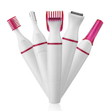 5 in 1 Female Mini Electric Epilator Women Body Face