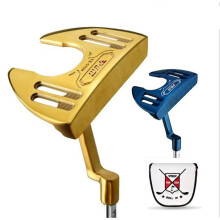 Professional Grade Golf Putters Mallet Head Right Handed Unisex Putter with Gold Headcover for True Golfers