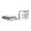 Mini Refillable Hand Warmers Portable Body-Silver matching burn 6