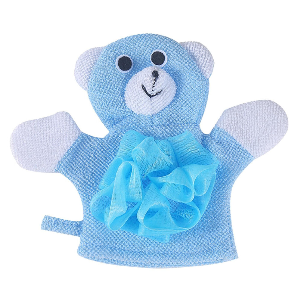Baby Bath Gloves, Cute Cartoon Bath Glove, Baby Bath Towel Soft Body Scrubber, Cartoon Animal Puppet for Baby Bath Ref: 2847