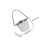 12Stk Mini Eimer Deko Eisen Silber Garten & Accessoires 2