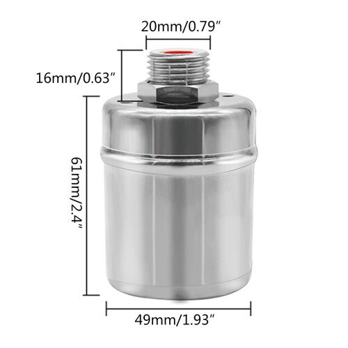 Water Flow Sensors, Upper Entry Water Float Sensor for Automatic 2