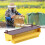 Yellow Plastic Pollen Trap with Vented Container for Beehive 2