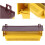 Yellow Plastic Pollen Trap with Vented Container for Beehive 4
