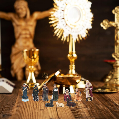 Miniature Religieuze Kerststal Beeldje Van Baby 2