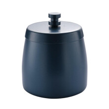Indoor and Outdoor Soot Collector with Lid, Stainless Steel for Efficient Ash Management (Blue)