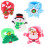 30 Stuks Kerst Ringen Vingerringen Voor Kinderen Plastic 11