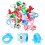30 Stuks Kerst Ringen Vingerringen Voor Kinderen Plastic 6