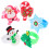30 Stuks Kerst Ringen Vingerringen Voor Kinderen Plastic 10
