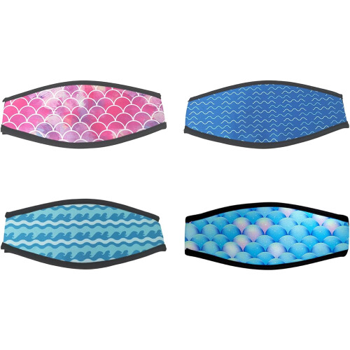 Neoprene Strap Covers Snorkels Head Strap Diving Hair Protector Wrap Goggles Strap 2
