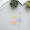 1 Set Lesezeichen Highlighter Niedliche Blumen Stifte 4