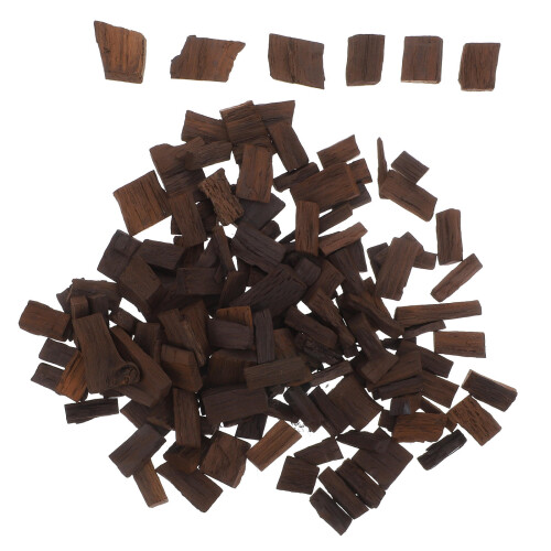 Eikenhoutchips voor gerookte whiskey en wijn, geroosterd, 2