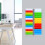 Multi-Slots Kartenhalter Hotel Arbeitskarten Organizer Hängend 4