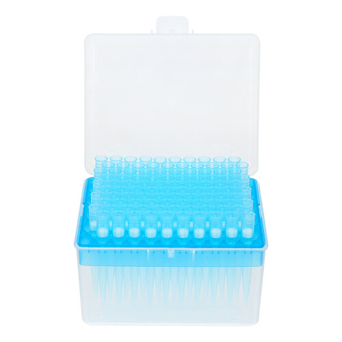 100St Transparante Filter Pipet Tips Plastic Voor Gebruik