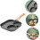 MultiFunctional NonStick Pan Set Long Handle Ideal for Frying Eggs and Steak 2