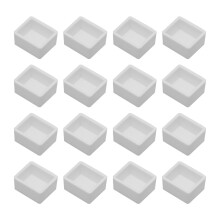 100 Stuks Pigment Vakje Potten Half Pan
