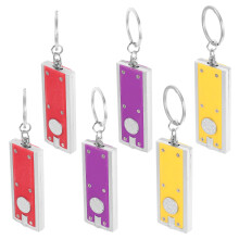 6Stk LED Schlüsselanhänger Taschenlampen Schlüsselringe
