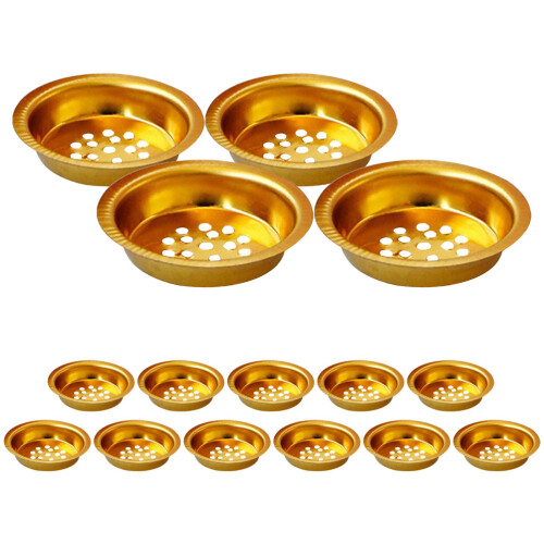 15-teiliges räucherstäbchen-set mit – metall-schale,