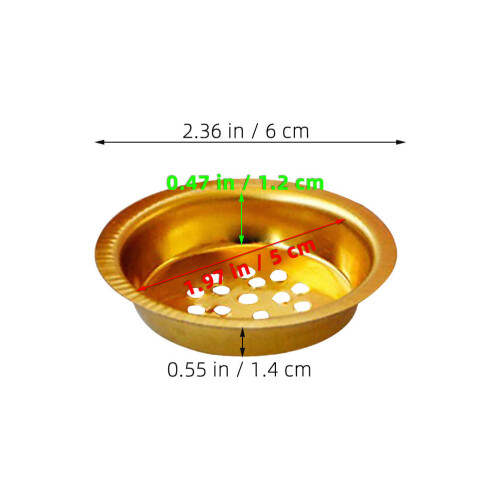 15-teiliges räucherstäbchen-set mit – metall-schale, 1