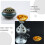 15-teiliges räucherstäbchen-set mit – metall-schale, 8