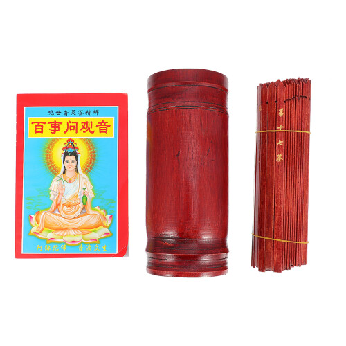 1 Set Buddhistische Wahrsagestäbchen Einfaches Für Zuhause