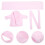 Newborn Bademantel Baumwolle Für 0-1 (Pink) 11