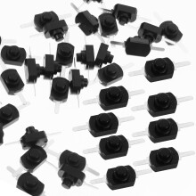 50 mini-kippschalter, verriegelnd, -aus für taschenlampe