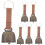 6pack Hanging Bells For Pet Use With Warning Sound Multi 1
