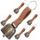 6pack Hanging Bells For Pet Use With Warning Sound Multi 8