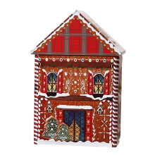 Reusable Metal Christmas Decoration Storage-Gingerbread man
