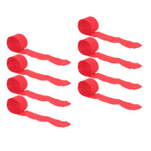 8 Weihnachts Crepapapier Dekorationsband Party Papiergirlande