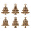 Raindrops 6 Stk. Dinner Aus Legierung 1