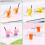 6 Paar Simulation Fun Ohrhänger Trinkflasche Saftbecher 10