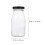 4 Piezas Leche Refrigerador, Vidrio 200 Ml 3