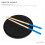 6 pcs 5a non-slip maple drumsticks for drum, random color 5