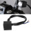 Interruptor universal de parada e partida do motor para motocicleta, com carcaça de alumínio usinada em CNC, interruptor multifuncional e vedação 2