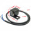 Interruptor universal de parada e partida do motor para motocicleta, com carcaça de alumínio usinada em CNC, interruptor multifuncional e vedação 5