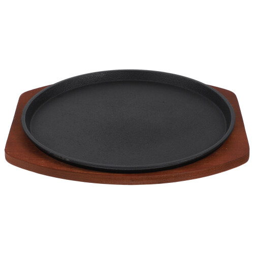 1 Set Steakplatte Mit Holzunterlage