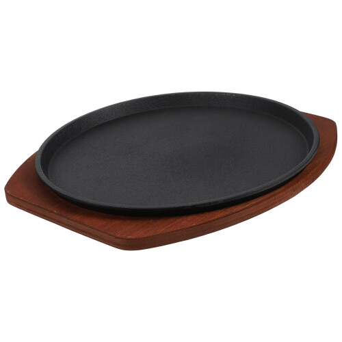 1 Set Steakplatte Mit Holzunterlage 2